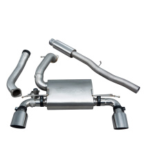 Ford Focus RS (Mk3) 15- Catback Sportavgassystem (Ljuddämpat) (Valved) Cobra Sport